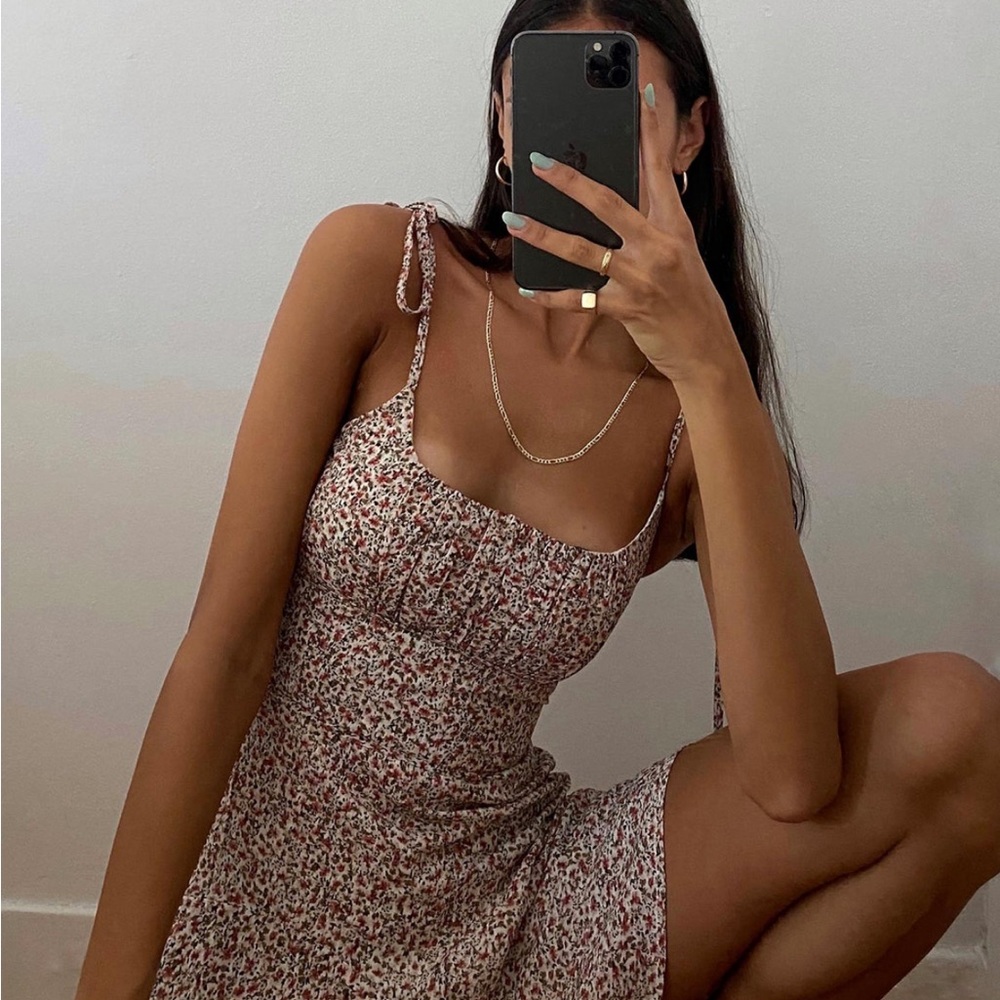 Princess Polly Red Multi Marko Romper